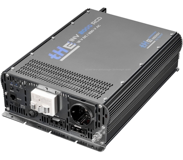 Wechselrichter mit Netzvorrangschaltung und RCD, tHENERGY INV 2000 W