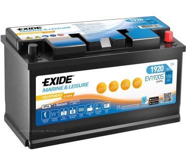 Lithium Batterie mit Heizung und Bluetooth, 150 Ah