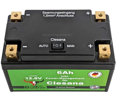 Preview: Lithium Batterie für Clesana C1 inkl. Power-Management & Anschlusskabel