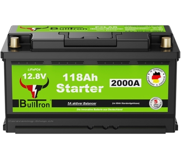 Preview: BullTron Lithium Starterbatterie 118 Ah, L5