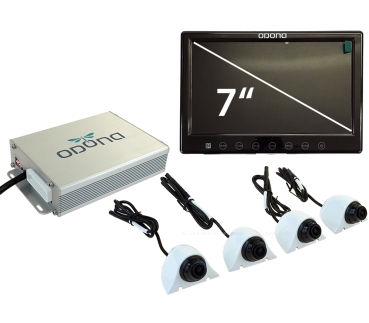 360° Kamerasystem ODONA mit 7" Monitor