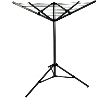 Wäschespinne Premium schwarz matt
