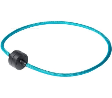 Magnetschnur L, 45 cm türkis