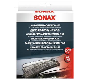 SONAX Microfasertrockentuch PLUS
