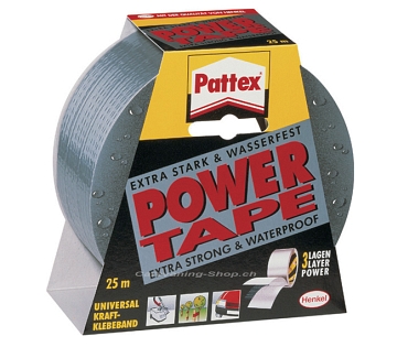 Pattex® Power Tape, silber, 25 m