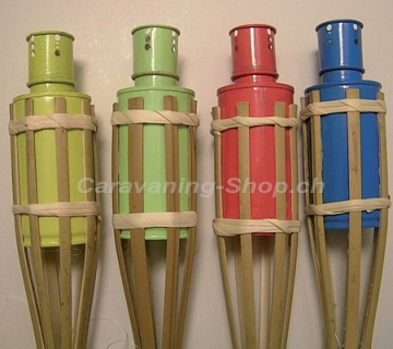 Bambusfackel farblich sortiert