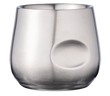 MAWII Edelstahl Espresso Tasse, 115 ml