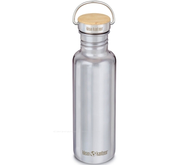 Trinkflasche mit Bambusdeckel, 532 ml