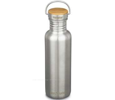 Trinkflasche mit Bambusdeckel, 800 ml