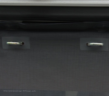 Insektenschutzvorhang Hecktür mit Magnetbefestigung, schwarz, Fiat Ducato