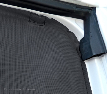 Insektenschutzvorhang Schiebetür mit Magnetbefestigung, schwarz,  Fiat Ducato Typ 250 und 290