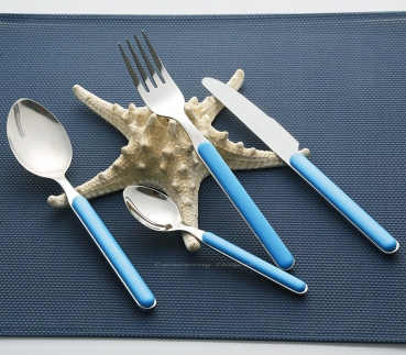 Preview: Besteckset Delice, blau
