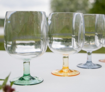 Weinglas-Set 4-teilig bunt