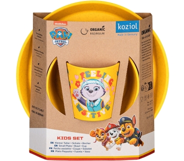 Kindergeschirr Paw Patrol, gelb