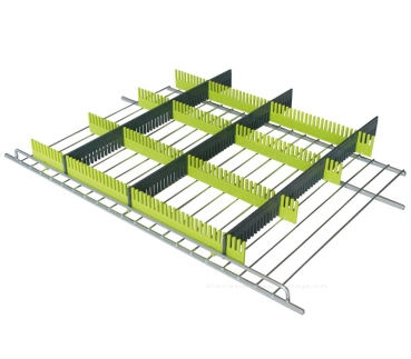 Stauleiste für Kühlschränke, lime