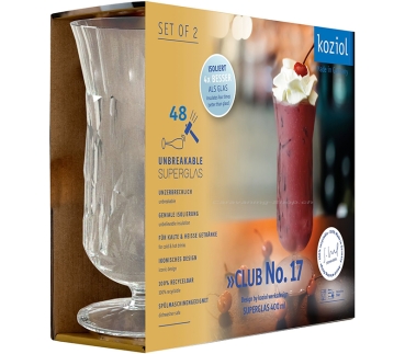 Cocktailglas 400 ml, Koziol Superglas CLUB