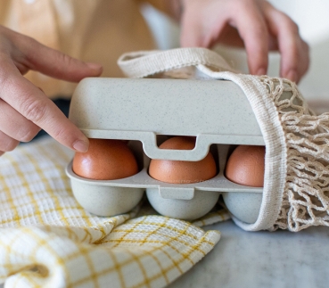 Eierbox mini EGGS TO GO, sand