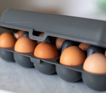 Eierbox EGGS TO GO, grau