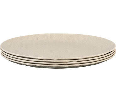 koziol Flacher Teller CLUB PLATE 260, sand
