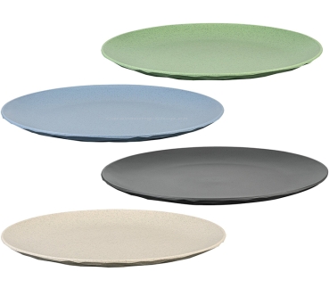 koziol Flacher Teller CLUB PLATE 260, grau