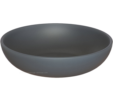 Schale 18 cm, dunkelgrau