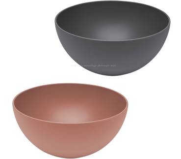 Preview: Schüssel 20 cm, dunkelgrau