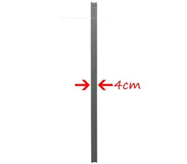 Preview: Campingtisch AL/247-09G, 110 x 70 cm