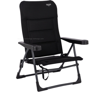 Strandstuhl AP/205 Air-Deluxe, schwarz
