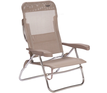 Strandstuhl Crespo, beige