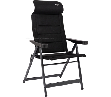 Crespo Campingstuhl AP/237 Air-Deluxe Compact M, schwarz