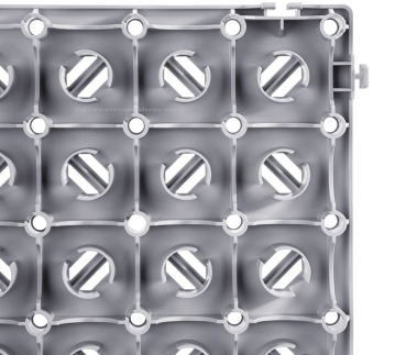 Preview: Bodenrost Clippy®, basaltgrau