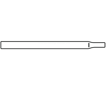 Zwischenstück ø 25 mm, 80 cm, 2-er Set