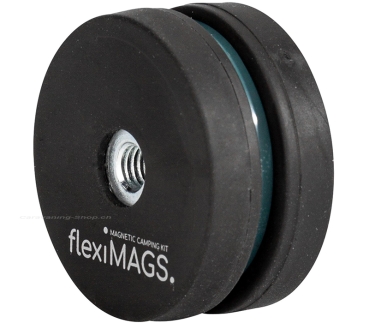 Magnet rund flexiMAGS, schwarz, ø 31 mm