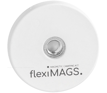Magnet rund flexiMAGS, weiss, ø 31 mm