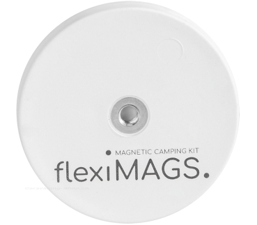 Magnet rund flexiMAGS, weiss, ø 43 mm