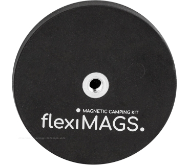 Magnet rund flexiMAGS, schwarz, ø 57 mm