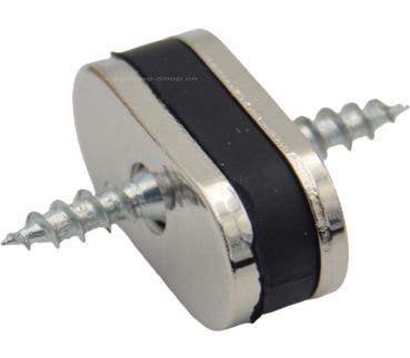 Möbelbeschlagsystem zum flächenbündigen Einbau, 20 mm