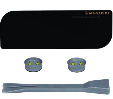 Trägerplatte mit Magnet MagSpike Set M ohne Haken, schwarz