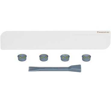 Trägerplatte mit Magnet MagSpike Set L ohne Haken, weiss