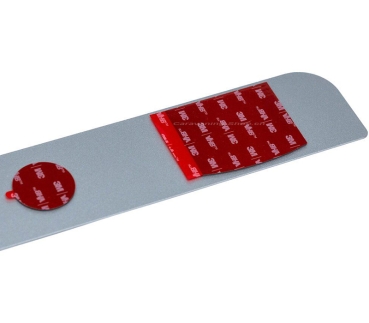 Preview: Trägerplatte mit Magnet MagSpike Set L ohne Haken, silber
