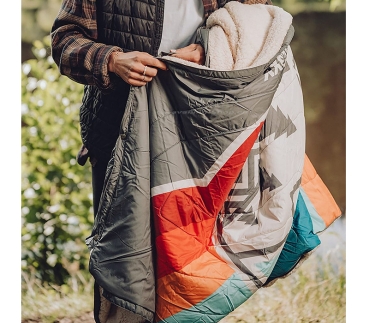 Preview: BUSBOXX Schlafdecke PillowBlanket™, Camp Vibes