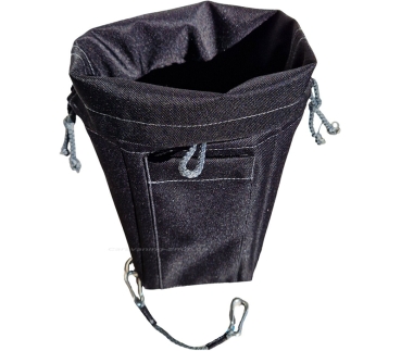 Preview: Stoffbeutel für Camperbad Z-Saggerl Tide, schwarz