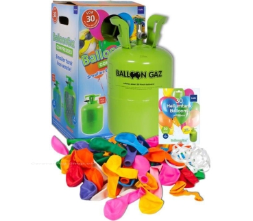 Helium-Ballon-Kit Balloon Gaz 30