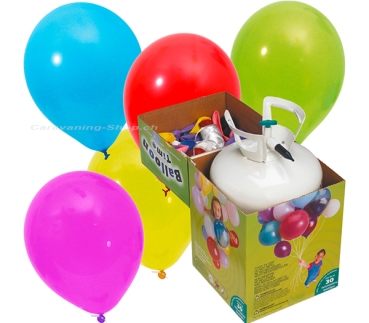 Helium-Ballon-Kit Balloon-Time, 30 Ballons