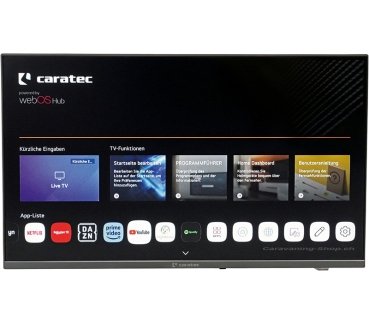 TFT-LED-Flachfernsehgerät mit webOS Caratec Vision Smart-TV 21,5" (55 cm)