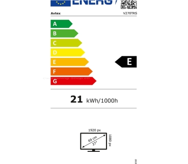 Preview: TFT-LED-Flachfernsehgerät Oyster® Smart TV 27" (69 cm)