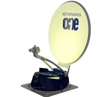 Preview: Sat-Anlage alphatronics One, Twin Skew, 85 cm
