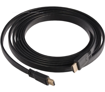 HDMI-Kabel, Flachband, Länge 1 m