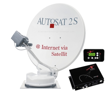 Sat-Anlage AutoSat 2S 85 Control Internet / Single TV Skew