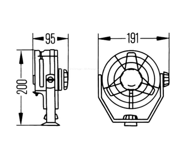 Preview: Hella-Turbo-Ventilator 24 Volt